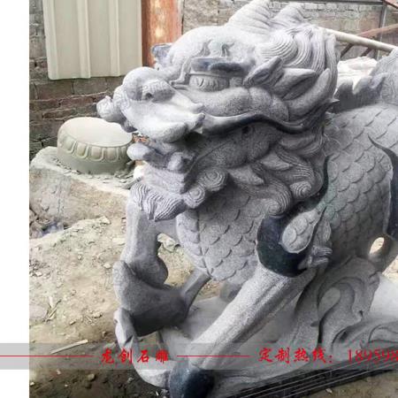 一米五高左右的石麒麟多少錢 石麒麟一對(duì)價(jià)格