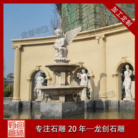 各類(lèi)石雕噴泉水缽 石雕之都惠安工藝